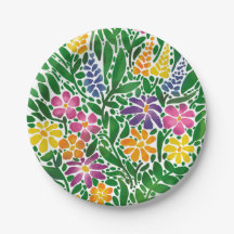 鮮やか抽象芸術フローラ