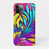 鮮やか抽象芸術フローラ Case-Mate iPhoneケース (裏)