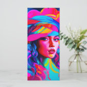 鮮やか抽象芸術ポートレート メニュー (スタンド正面)