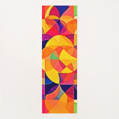 鮮やか抽象芸術対称芸術 ヨガマット (正面)