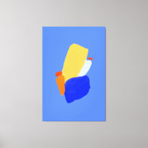 鮮やか抽象芸術引き伸ばしキャンバス印刷