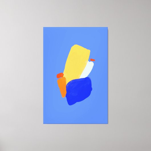 鮮やか抽象芸術引き伸ばしキャンバス印刷 キャンバスプリント (正面)