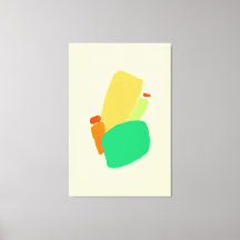 鮮やか抽象芸術引き伸ばしキャンバス印刷