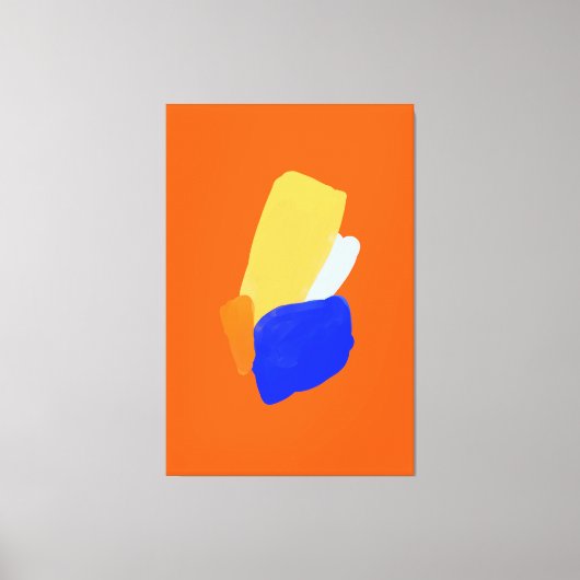 鮮やか抽象芸術引き伸ばしキャンバス印刷 キャンバスプリント (正面)