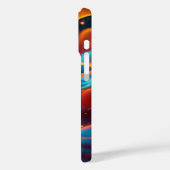 鮮やか抽象芸術波 – 未来美術 Case-Mate iPhoneケース (裏面 / 左)