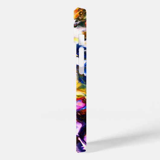 鮮やか抽象芸術流体アートゲート Case-Mate iPhoneケース (裏面 / 左)