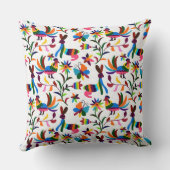 鮮やか抽象芸術自然パターン装飾用クッション クッション (裏面)