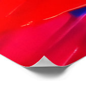 鮮やか抽象芸術表現主義絵を描の ポスター (角)