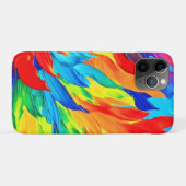 鮮やか抽象芸術表現主義絵を描の Case-Mate iPhoneケース (裏面(横))