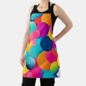 鮮やか抽象芸術 エプロン (インサイチュ)