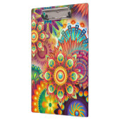 鮮やか抽象芸術 クリップボード (左)