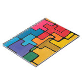 鮮やか抽象芸術 ノートブック (左側)