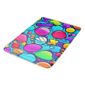 鮮やか抽象芸術 バスマット (アングル)