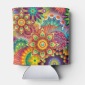 鮮やか抽象芸術 缶クーラー (裏面)