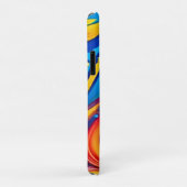 鮮やか抽象芸術 Case-Mate iPhoneケース (裏面/右)