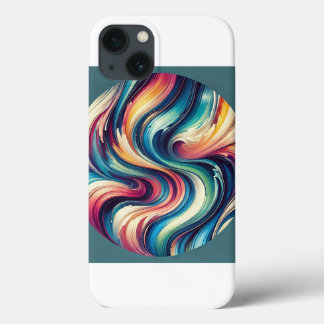 鮮やか抽象芸術Art Phoneケース iPhone 13ケース