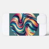 鮮やか抽象芸術Art Phoneケース Case-Mate iPhoneケース (裏面 (横))