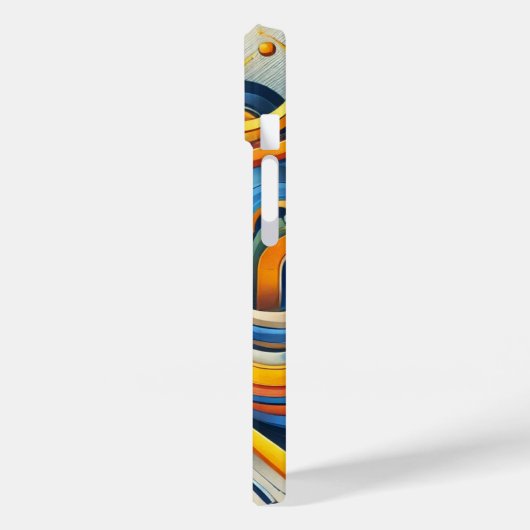 鮮やか抽象芸術iPhoneケース Case-Mate iPhoneケース (裏面 / 左)