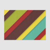 鮮やか数々の斜ストライプ光 薄葉紙 (正面)