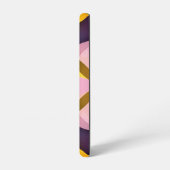 鮮やか数々の花柄デザイン SAMSUNG GALAXYケース (左側面)