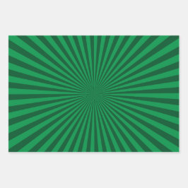 鮮やか日が差すことパターン ラッピングペーパーシート