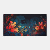 鮮やか日本のフローラプリントスタイルラージ デスクマット (正面)