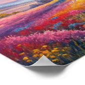 「鮮やか春草地」 ポスター (角)