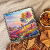 「鮮やか春草地」 ポスター