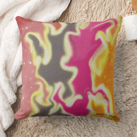 鮮やか枕 クッション (ブランケット)