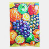 鮮やか果実の色。買今 キッチンタオル (縦)