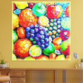 鮮やか果実の色。買今 キャンバスプリント (インサイチュ (リビング))