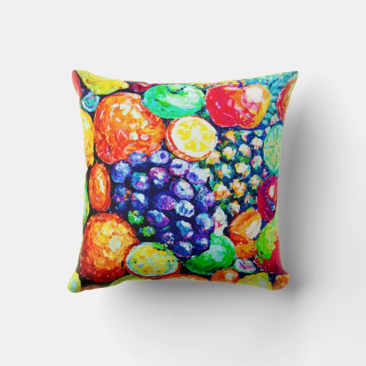 鮮やか果実の色。買今 クッション (裏面)