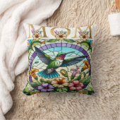 鮮やか母フローラデザイン クッション (ブランケット)