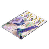 鮮やか母フローラデザイン ノートブック (左側)