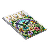 鮮やか母フローラデザイン ノートブック (右側)