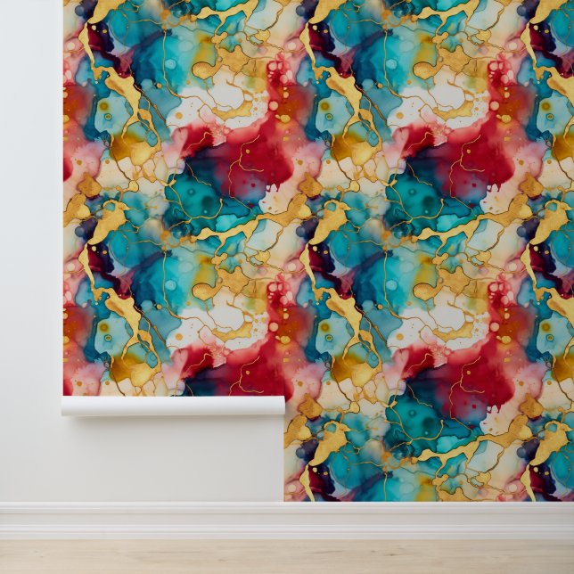 鮮やか波 壁紙 (アプリケーション)