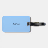 鮮やか海ライフテンプレート ラゲッジタグ (裏面横)