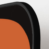 鮮やか海波とピックボールパドルの夕日 ピックルボールラケット (左詳細)