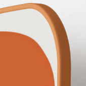 鮮やか海波&サンセットピックボールパドル。 ピックルボールラケット (左詳細)