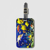 鮮やか海 ラゲッジタグ (正面縦)