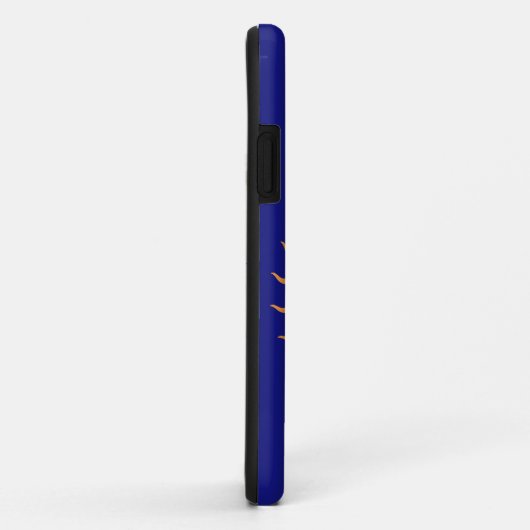 鮮やか溝深いラインアートパームツリーアートデコ Case-Mate iPhoneケース (裏面/右)