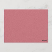 鮮やか熱帯の結婚花 ポストカード (裏面)