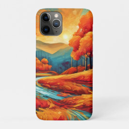 鮮やか秋リバーシーン iPhone 11 PROケース