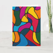 鮮やか空白の カード (正面)