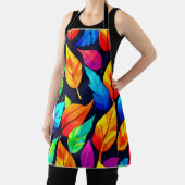 鮮やか紅葉パターン エプロン (インサイチュ)