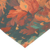 鮮やか紅葉パターン – コージー秋 ショートテーブルランナー (コーナー)