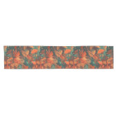 鮮やか紅葉パターン – コージー秋 ショートテーブルランナー (横)