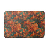 鮮やか紅葉パターン – コージー秋 バスマット (正面)