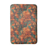 鮮やか紅葉パターン – コージー秋 バスマット (正面縦)