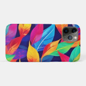 鮮やか紅葉抽象芸術 Case-Mate iPhoneケース (裏面(横))